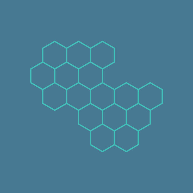 Picto représentant des alvéoles d'abeilles