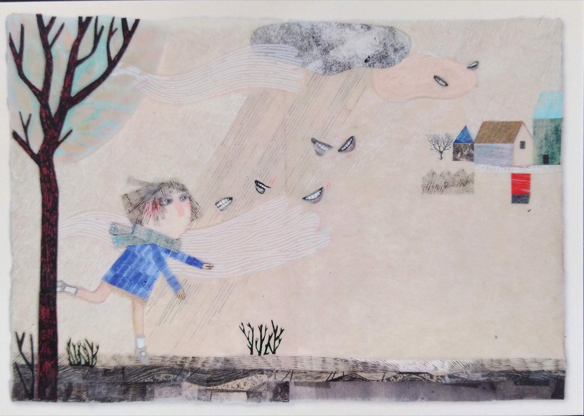 Illustration issue du Sourire de Susie (CotCotCot éditions)