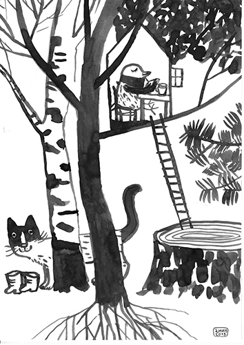 Image à colorier inspirée de 